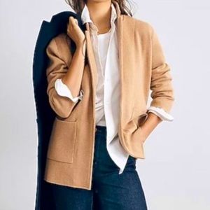 J.Crew Sophie open front sweater blazer